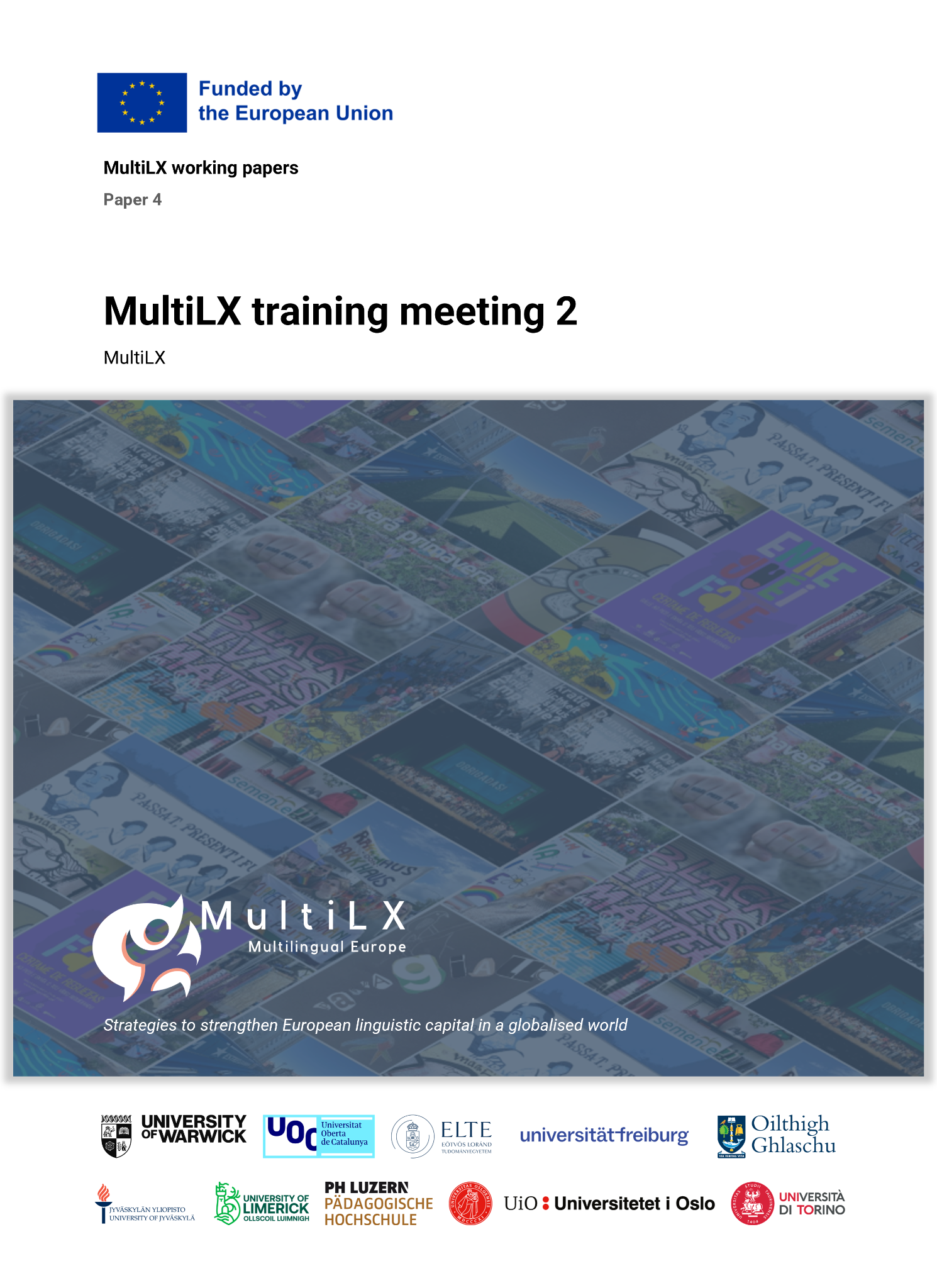 Cover of MultiLX Working Paper 4